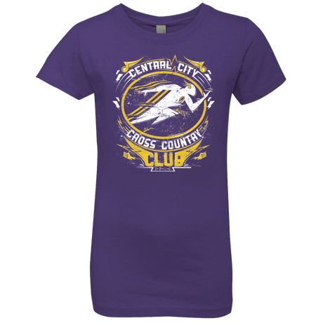T-Shirts Purple Rush / YXS Cross Country Club Girls Premium T-Shirt