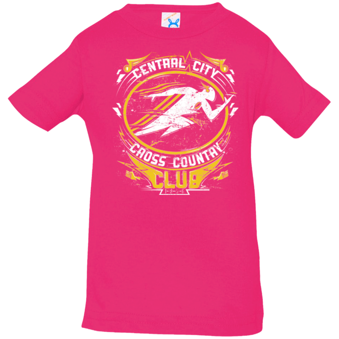T-Shirts Hot Pink / 6 Months Cross Country Club Infant Premium T-Shirt