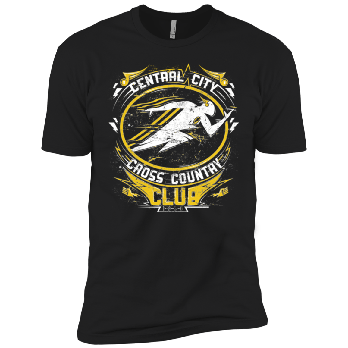 T-Shirts Black / X-Small Cross Country Club Men's Premium T-Shirt