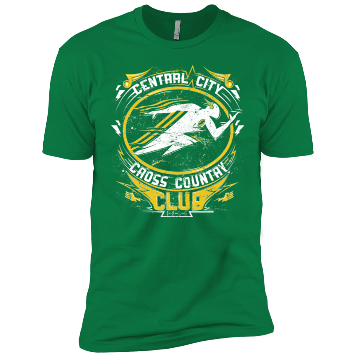 T-Shirts Kelly Green / X-Small Cross Country Club Men's Premium T-Shirt