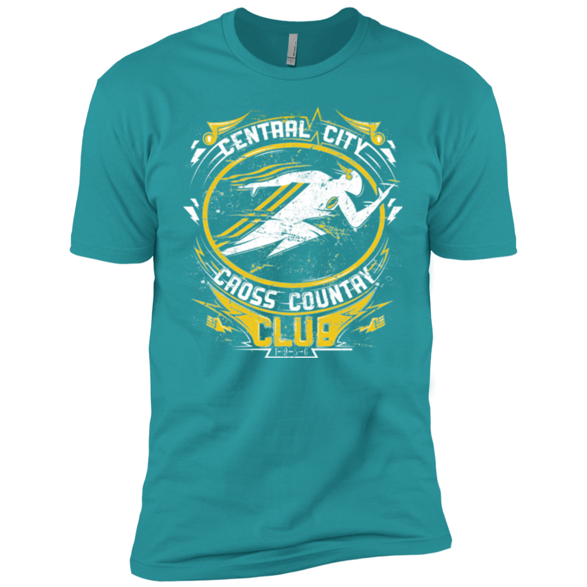 T-Shirts Tahiti Blue / X-Small Cross Country Club Men's Premium T-Shirt