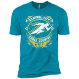T-Shirts Turquoise / X-Small Cross Country Club Men's Premium T-Shirt