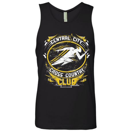 T-Shirts Black / Small Cross Country Club Men's Premium Tank Top