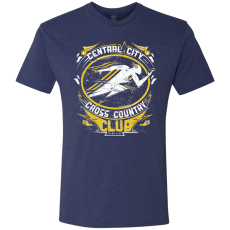 T-Shirts Vintage Navy / Small Cross Country Club Men's Triblend T-Shirt