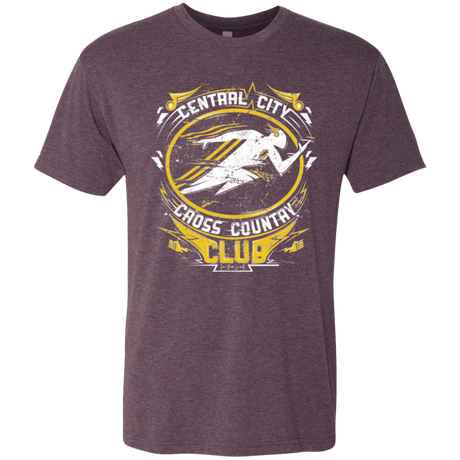 T-Shirts Vintage Purple / Small Cross Country Club Men's Triblend T-Shirt