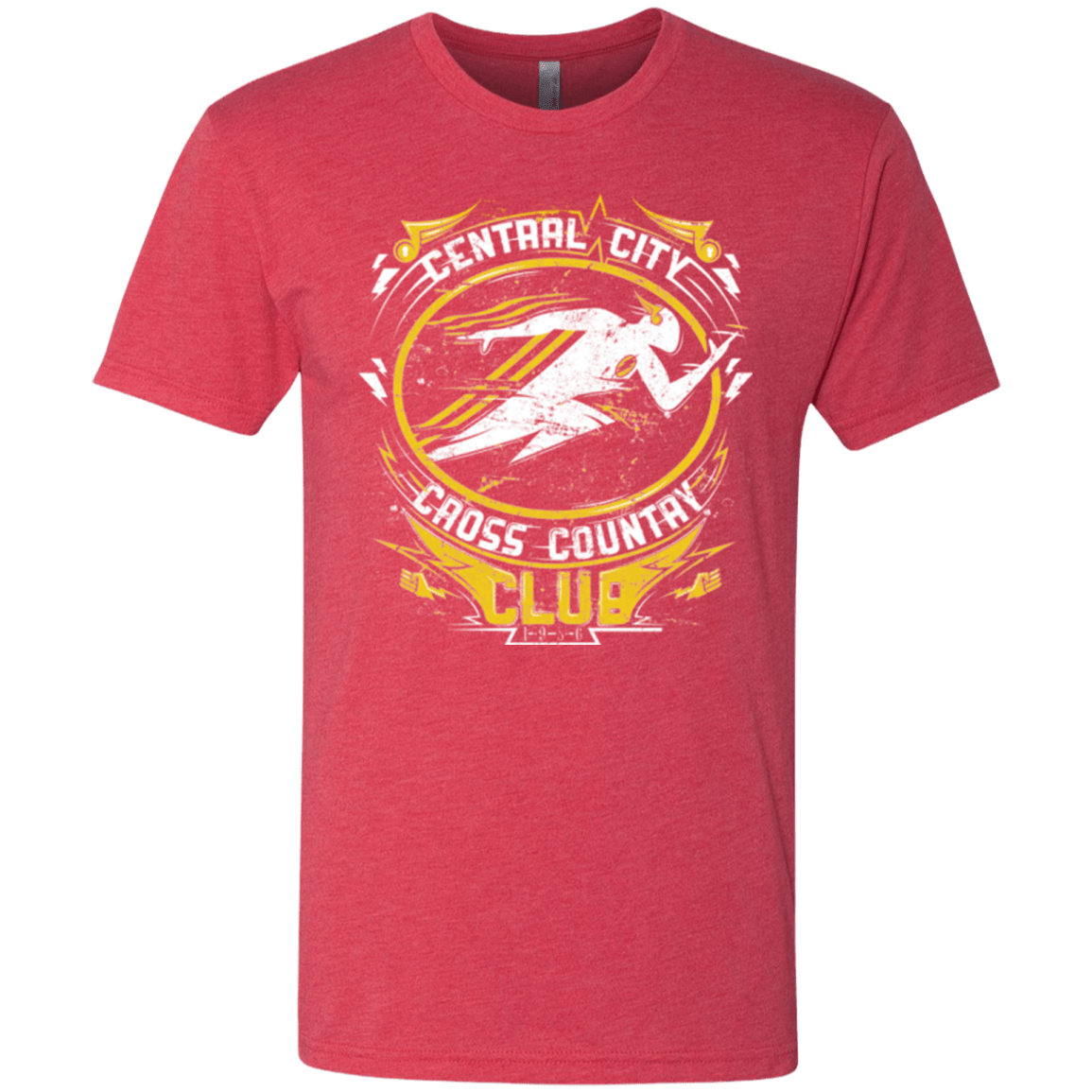 T-Shirts Vintage Red / Small Cross Country Club Men's Triblend T-Shirt