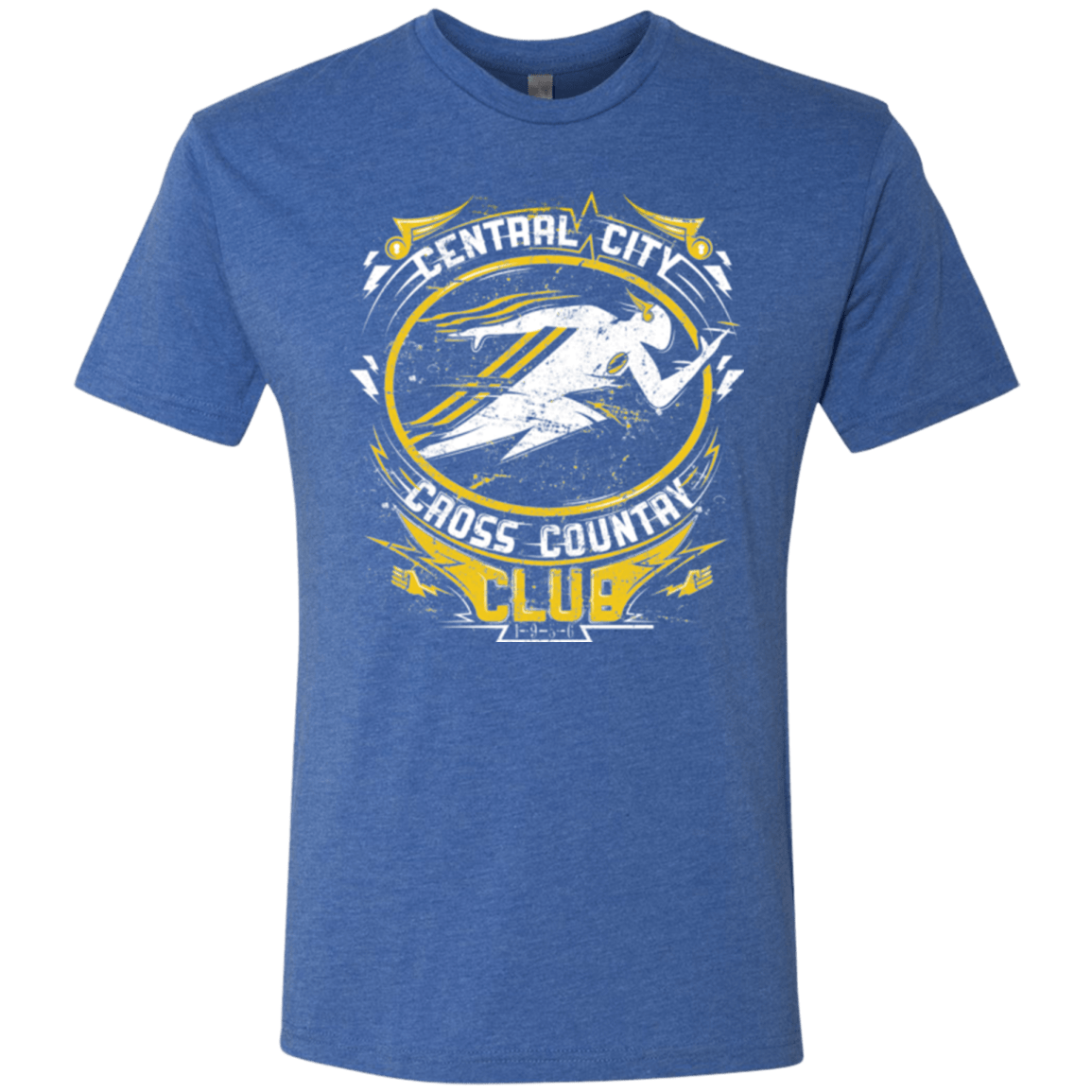 T-Shirts Vintage Royal / Small Cross Country Club Men's Triblend T-Shirt