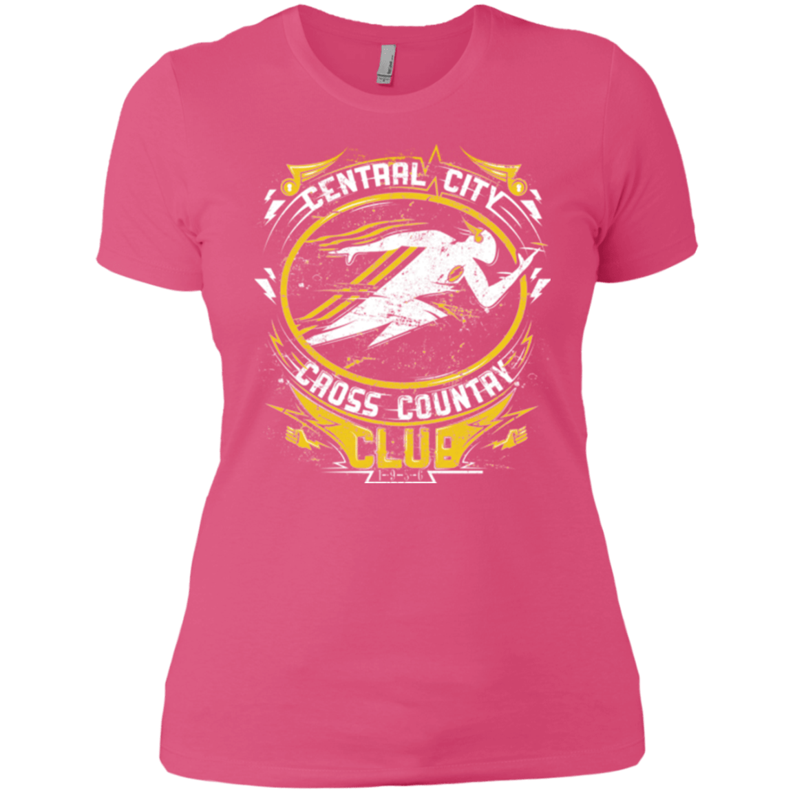 T-Shirts Hot Pink / X-Small Cross Country Club Women's Premium T-Shirt