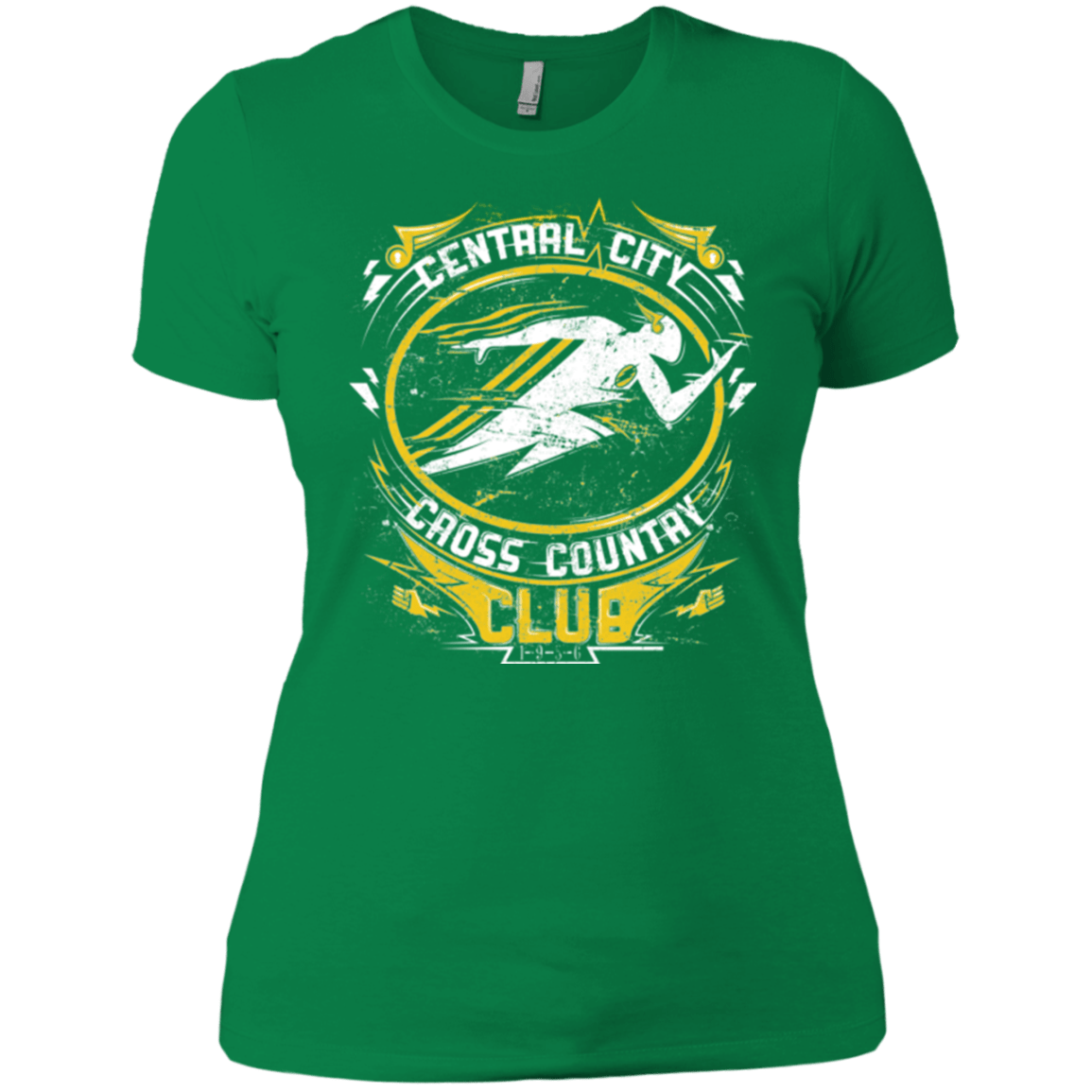 T-Shirts Kelly Green / X-Small Cross Country Club Women's Premium T-Shirt
