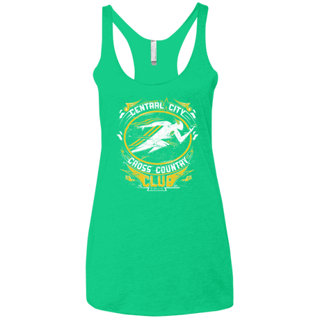 T-Shirts Envy / X-Small Cross Country Club Women's Triblend Racerback Tank