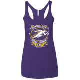 T-Shirts Purple / X-Small Cross Country Club Women's Triblend Racerback Tank