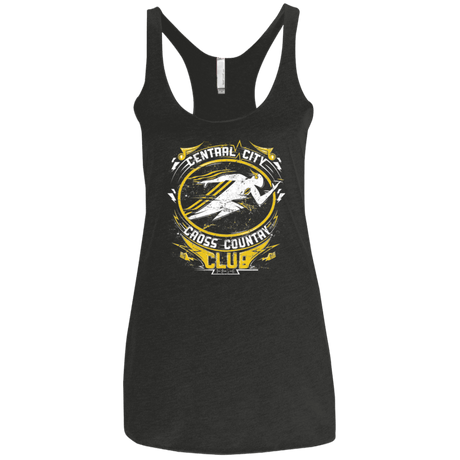 T-Shirts Vintage Black / X-Small Cross Country Club Women's Triblend Racerback Tank