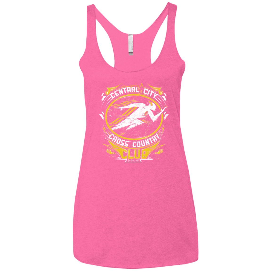 T-Shirts Vintage Pink / X-Small Cross Country Club Women's Triblend Racerback Tank