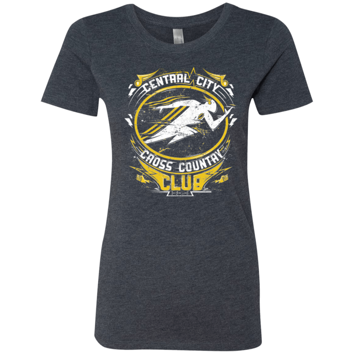 T-Shirts Vintage Navy / Small Cross Country Club Women's Triblend T-Shirt