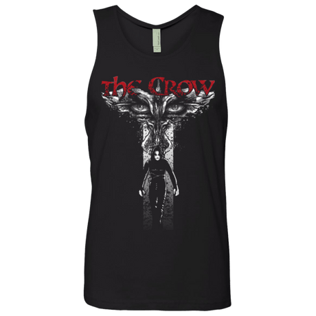 T-Shirts Black / Small Cross Crown Men's Premium Tank Top