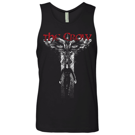 T-Shirts Black / Small Cross Crown Men's Premium Tank Top