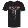 T-Shirts Black / X-Small Cross Crown Men's Premium V-Neck