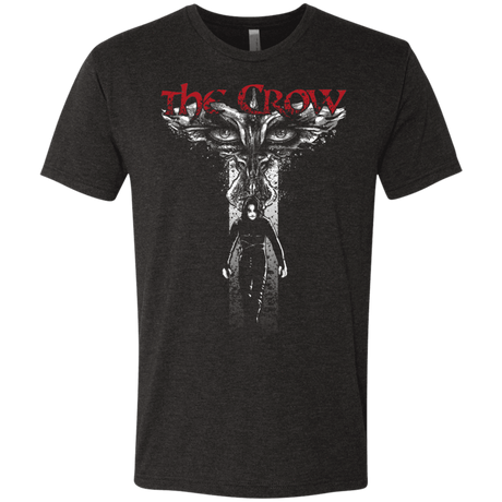T-Shirts Vintage Black / Small Cross Crown Men's Triblend T-Shirt