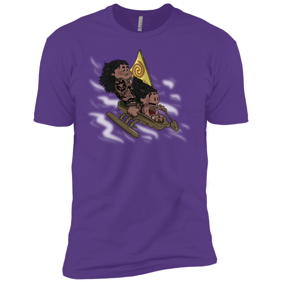 T-Shirts Purple Rush / YXS Cross to The Ocean Boys Premium T-Shirt