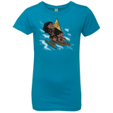 T-Shirts Turquoise / YXS Cross to The Ocean Girls Premium T-Shirt