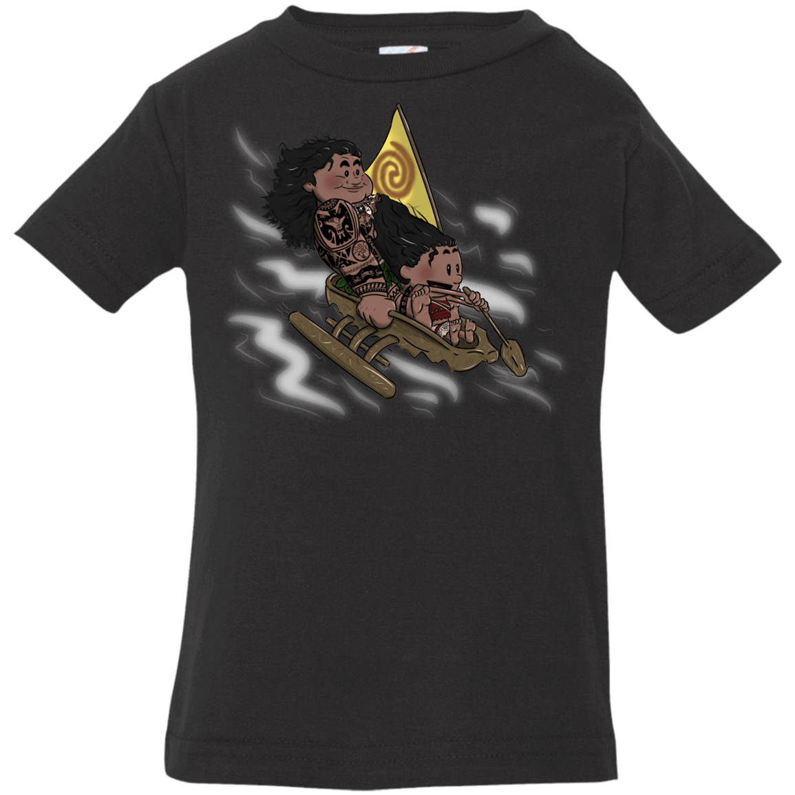 T-Shirts Black / 6 Months Cross to The Ocean Infant Premium T-Shirt