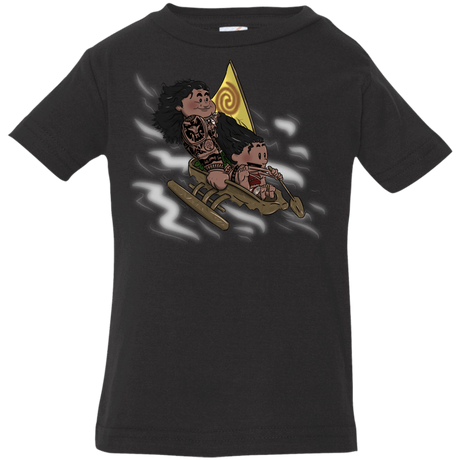 T-Shirts Black / 6 Months Cross to The Ocean Infant Premium T-Shirt