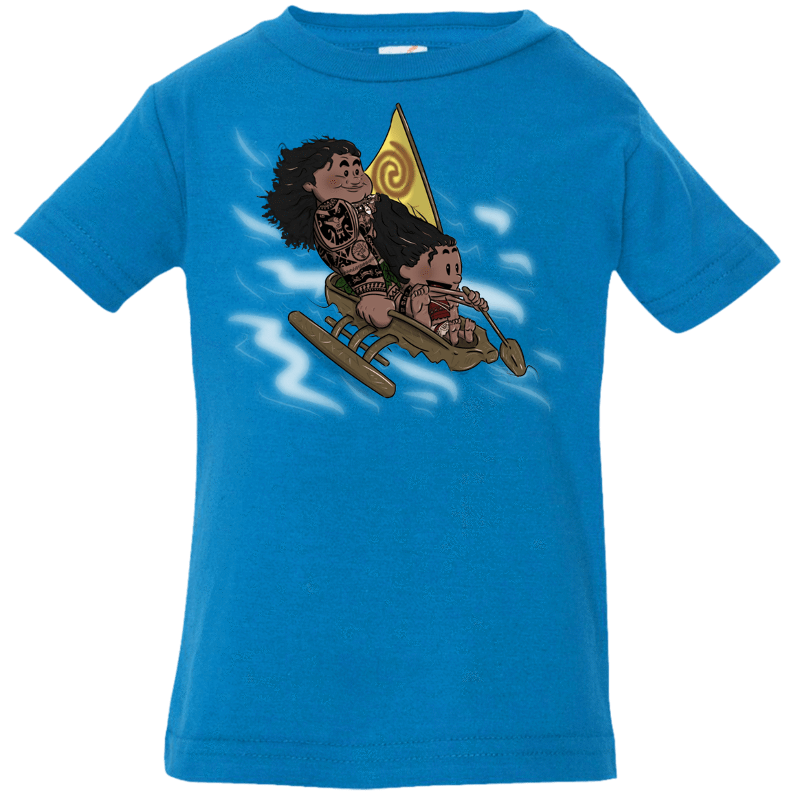 T-Shirts Cobalt / 6 Months Cross to The Ocean Infant Premium T-Shirt