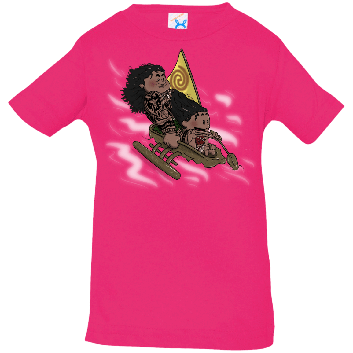 T-Shirts Hot Pink / 6 Months Cross to The Ocean Infant Premium T-Shirt