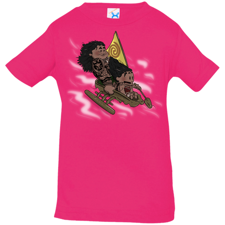 T-Shirts Hot Pink / 6 Months Cross to The Ocean Infant Premium T-Shirt