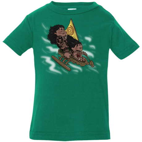 T-Shirts Kelly / 6 Months Cross to The Ocean Infant Premium T-Shirt