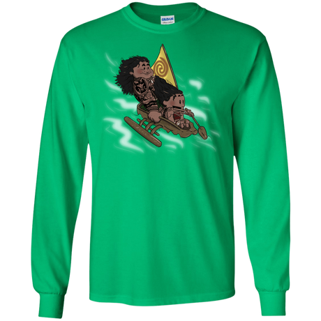 T-Shirts Irish Green / S Cross to The Ocean Men's Long Sleeve T-Shirt