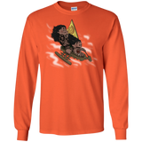 T-Shirts Orange / S Cross to The Ocean Men's Long Sleeve T-Shirt