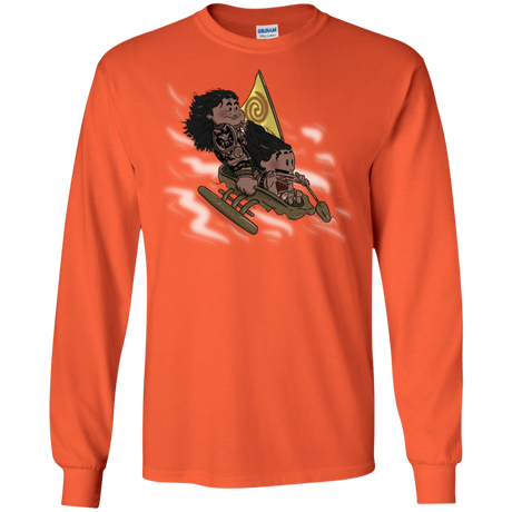 T-Shirts Orange / S Cross to The Ocean Men's Long Sleeve T-Shirt