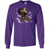 T-Shirts Purple / S Cross to The Ocean Men's Long Sleeve T-Shirt