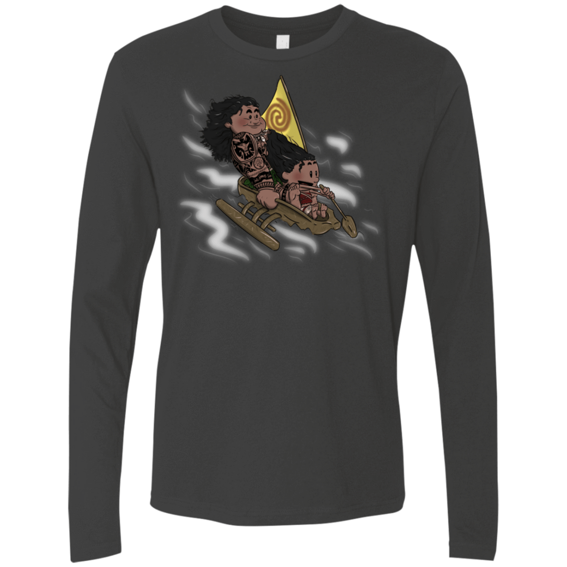T-Shirts Heavy Metal / S Cross to The Ocean Men's Premium Long Sleeve