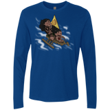 T-Shirts Royal / S Cross to The Ocean Men's Premium Long Sleeve