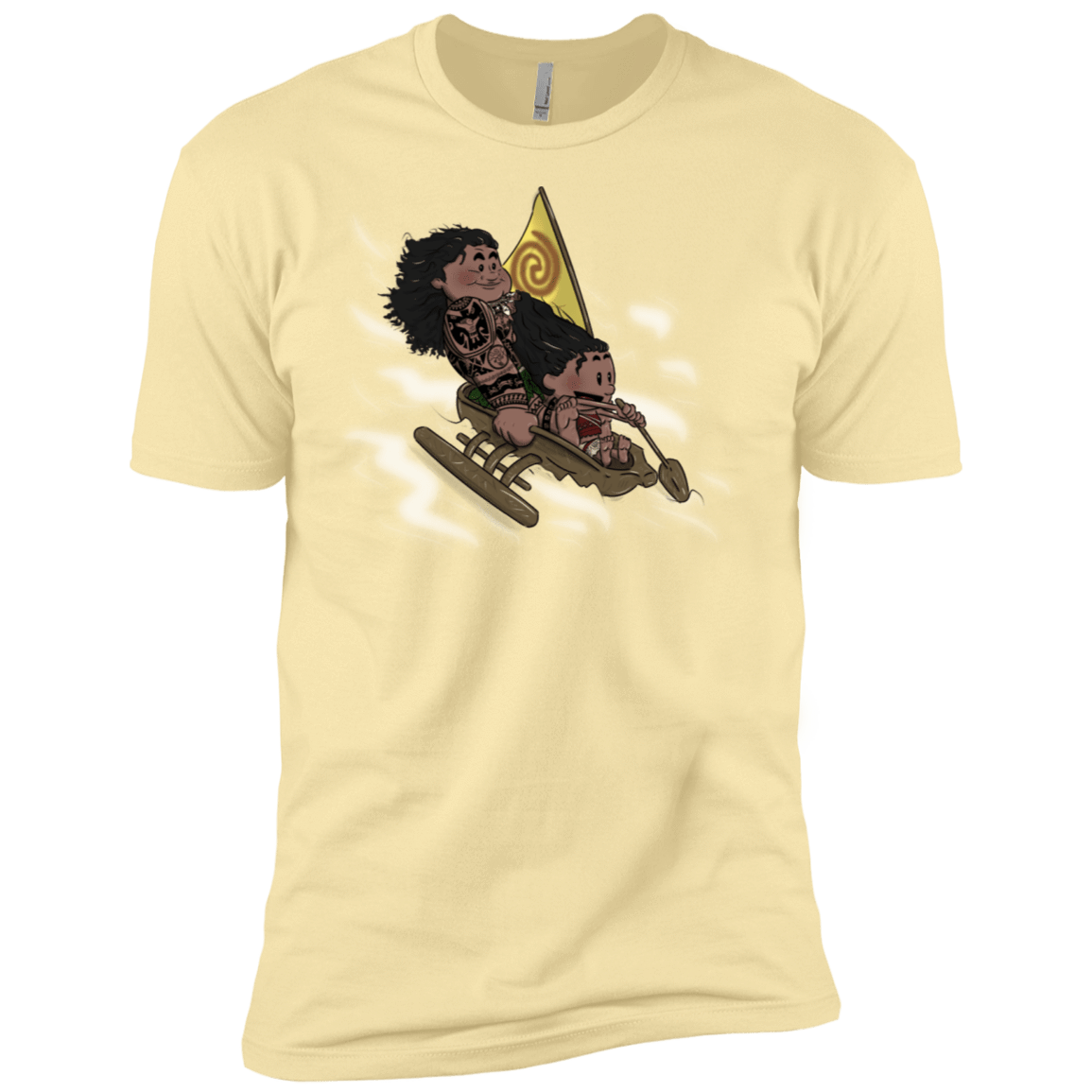 T-Shirts Banana Cream / X-Small Cross to The Ocean Men's Premium T-Shirt