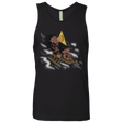 T-Shirts Black / S Cross to The Ocean Men's Premium Tank Top