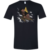 T-Shirts Black / X-Small Cross to The Ocean Men's Semi-Fitted Softstyle