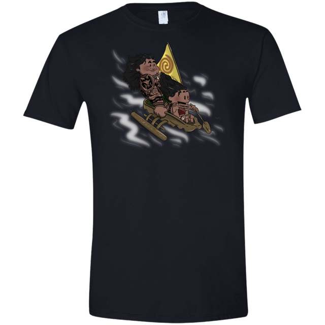 T-Shirts Black / X-Small Cross to The Ocean Men's Semi-Fitted Softstyle