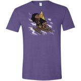 T-Shirts Heather Purple / S Cross to The Ocean Men's Semi-Fitted Softstyle