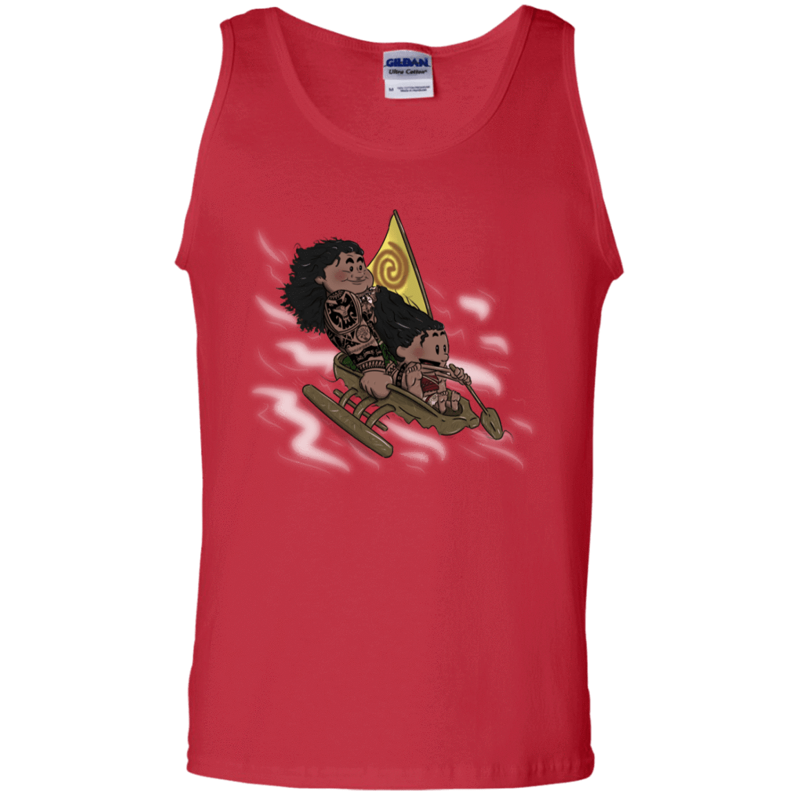 T-Shirts Red / S Cross to The Ocean Men's Tank Top