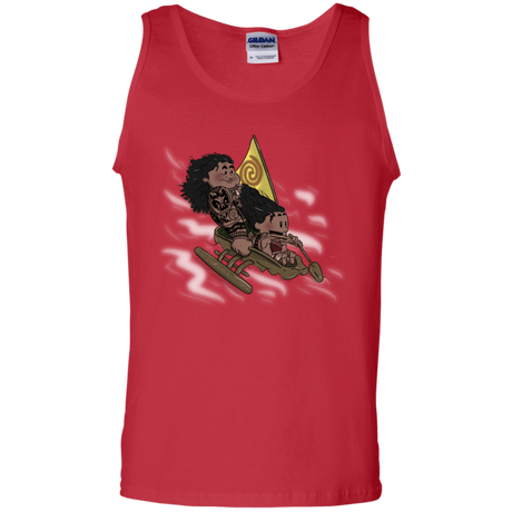 T-Shirts Red / S Cross to The Ocean Men's Tank Top