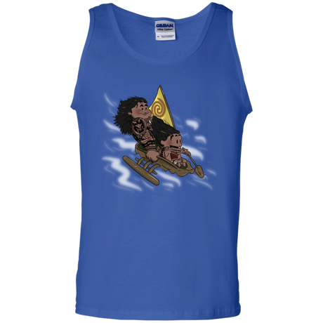 T-Shirts Royal / S Cross to The Ocean Men's Tank Top