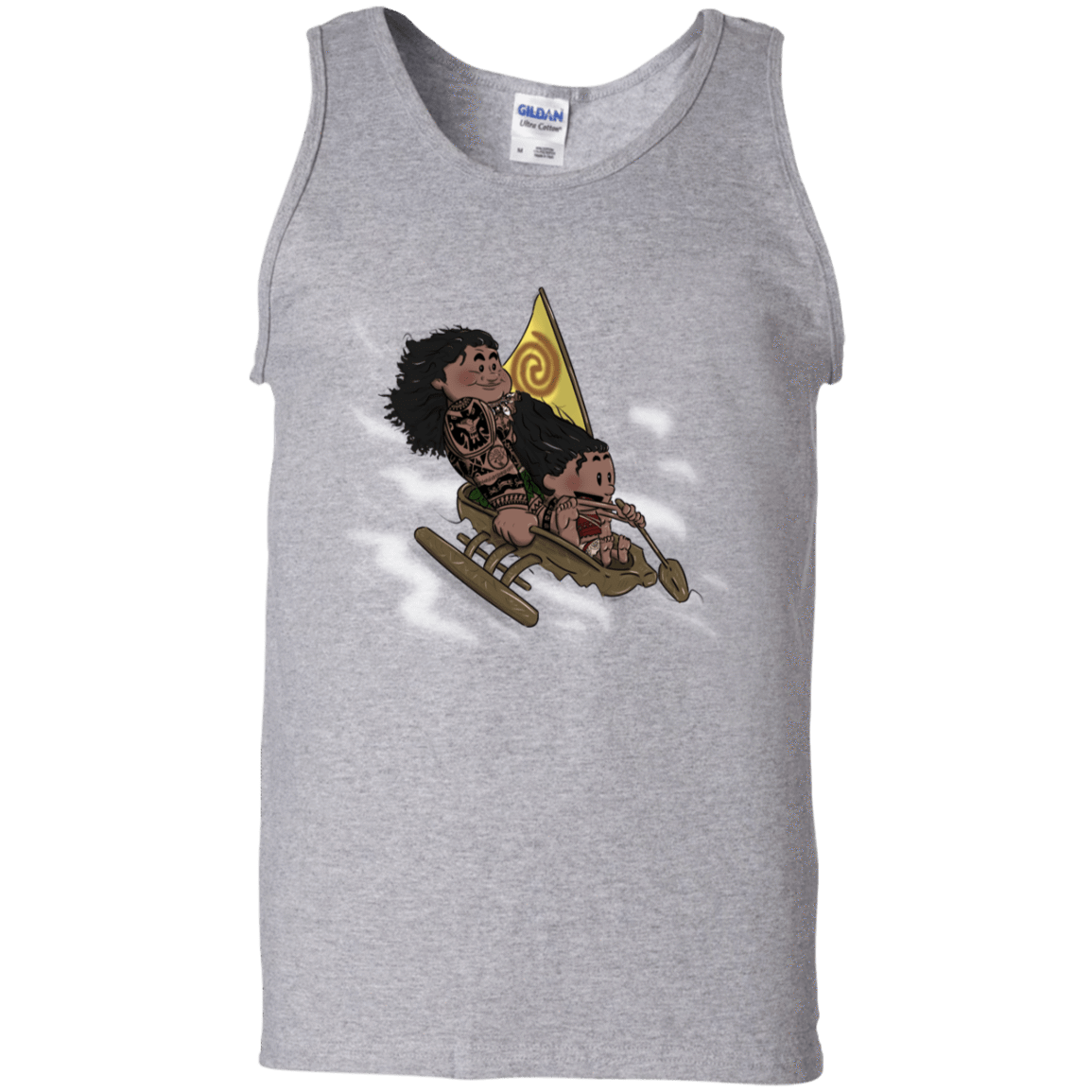 T-Shirts Sport Grey / S Cross to The Ocean Men's Tank Top