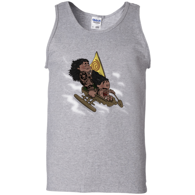 T-Shirts Sport Grey / S Cross to The Ocean Men's Tank Top