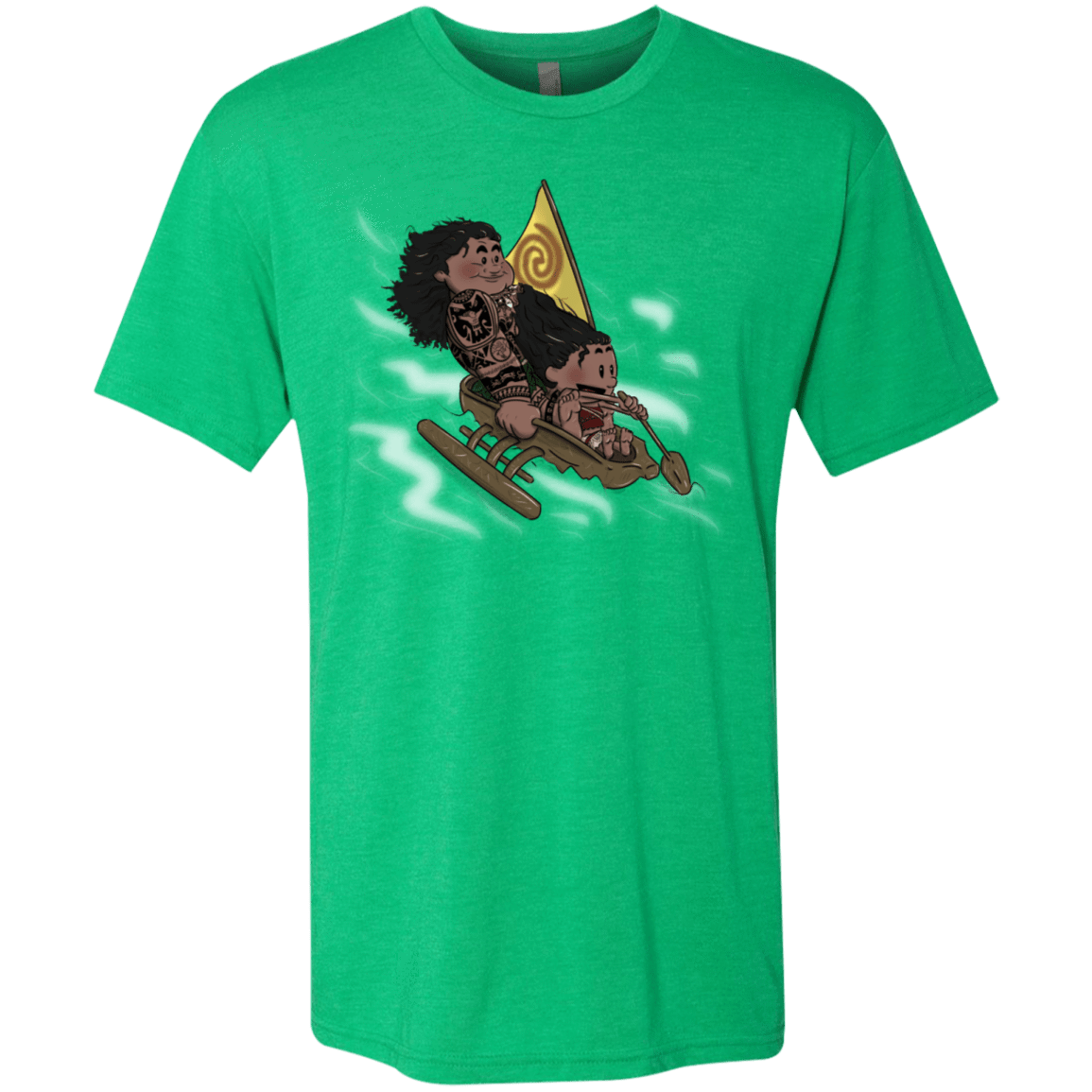 T-Shirts Envy / S Cross to The Ocean Men's Triblend T-Shirt