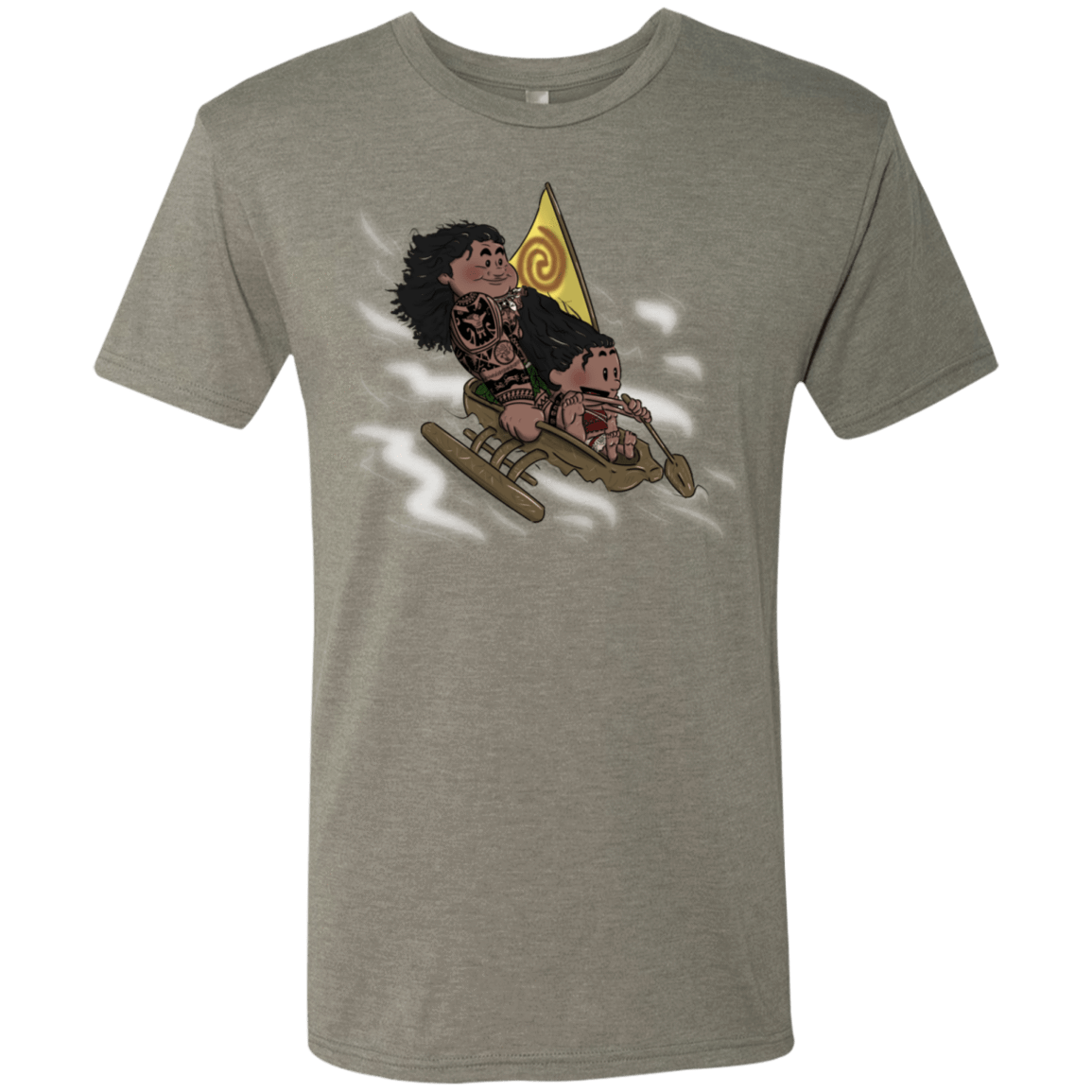 T-Shirts Venetian Grey / S Cross to The Ocean Men's Triblend T-Shirt