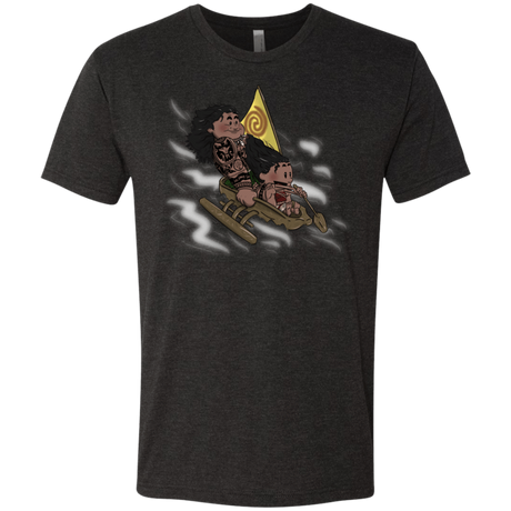 T-Shirts Vintage Black / S Cross to The Ocean Men's Triblend T-Shirt