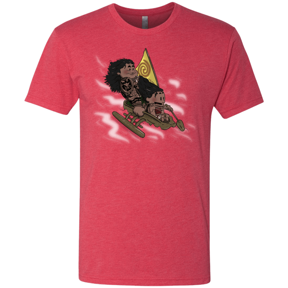 T-Shirts Vintage Red / S Cross to The Ocean Men's Triblend T-Shirt